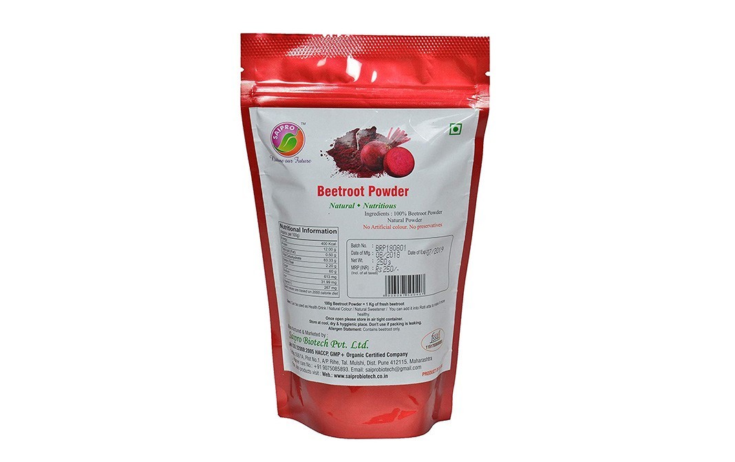 Saipro Beetroot Powder    Pack  250 grams